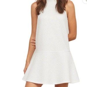 Abercrombie & Fitch High Neck Diamond Knit Dress